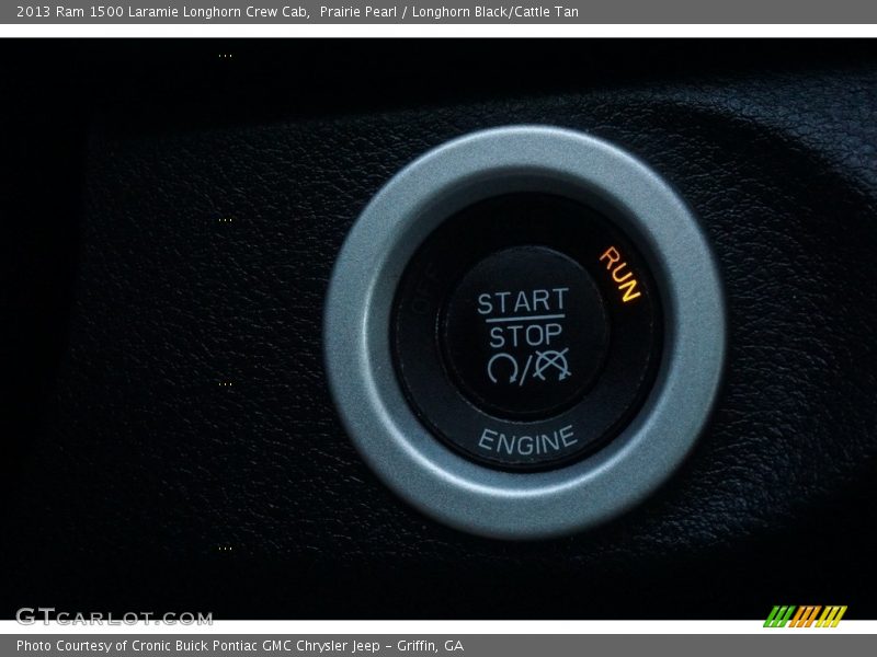 Prairie Pearl / Longhorn Black/Cattle Tan 2013 Ram 1500 Laramie Longhorn Crew Cab