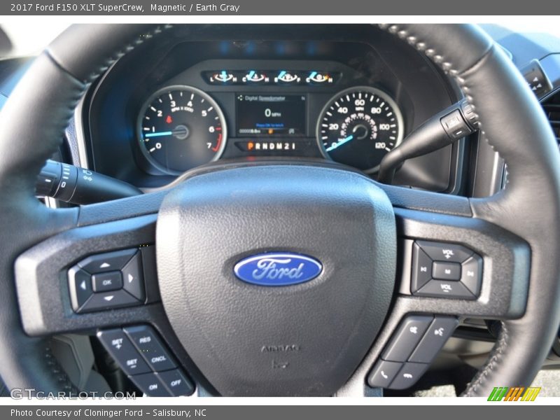 Magnetic / Earth Gray 2017 Ford F150 XLT SuperCrew