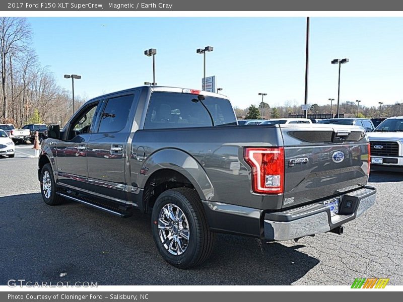 Magnetic / Earth Gray 2017 Ford F150 XLT SuperCrew