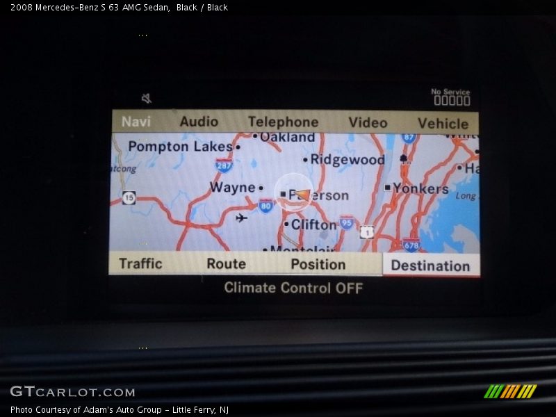 Black / Black 2008 Mercedes-Benz S 63 AMG Sedan