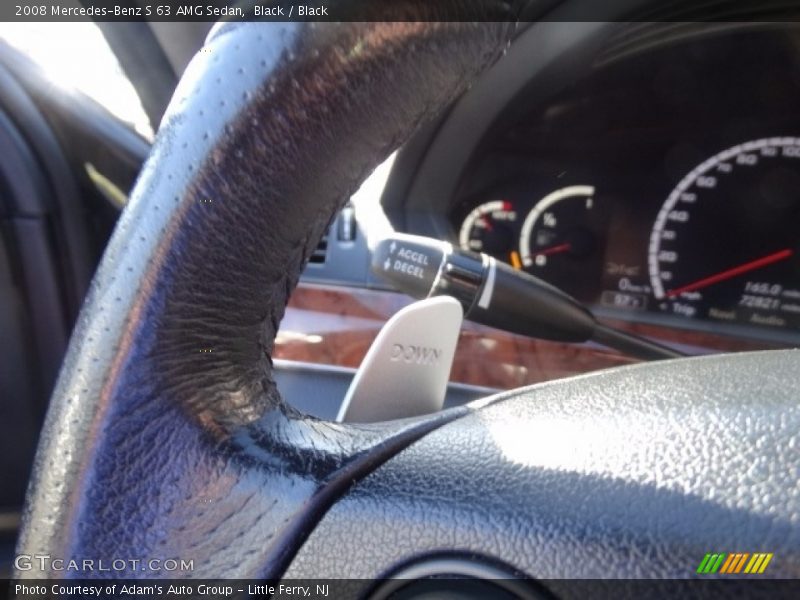 Black / Black 2008 Mercedes-Benz S 63 AMG Sedan