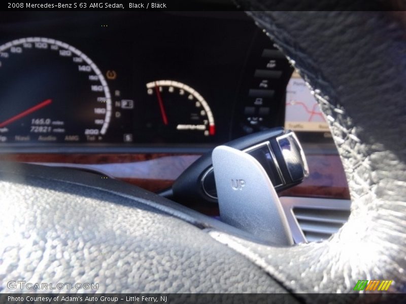 Black / Black 2008 Mercedes-Benz S 63 AMG Sedan