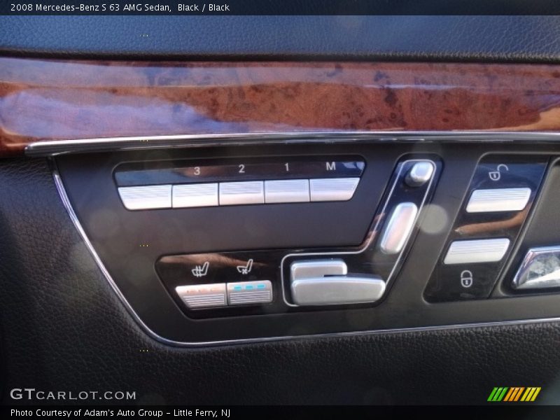 Black / Black 2008 Mercedes-Benz S 63 AMG Sedan