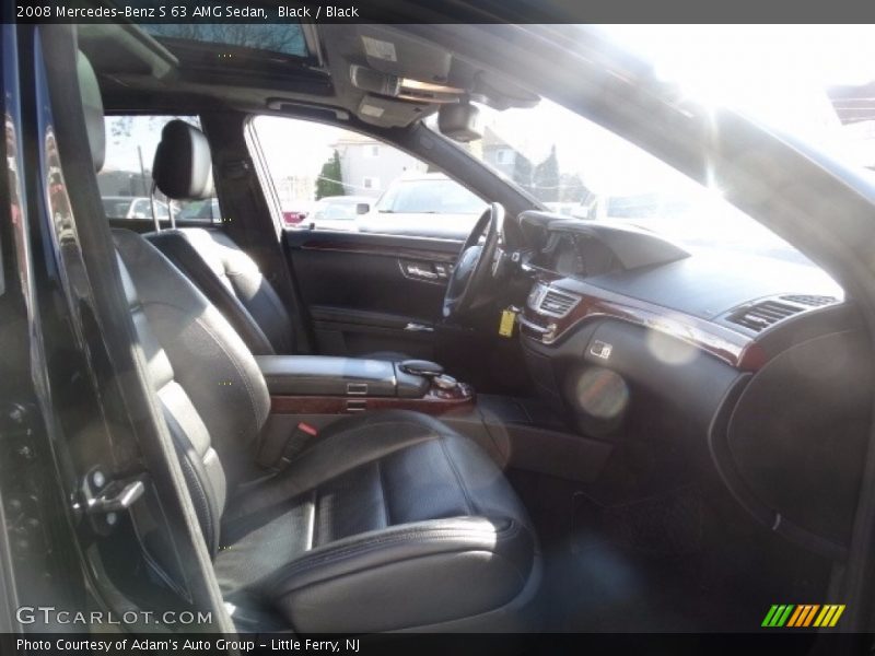 Black / Black 2008 Mercedes-Benz S 63 AMG Sedan