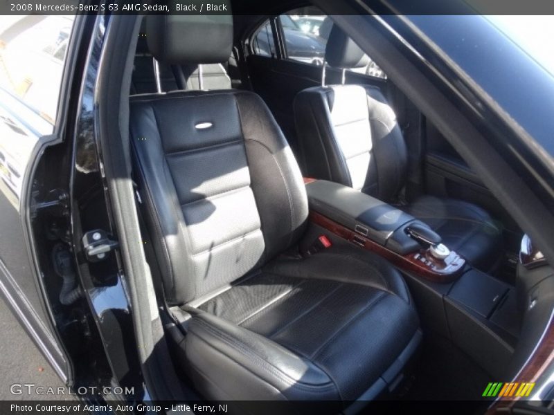 Black / Black 2008 Mercedes-Benz S 63 AMG Sedan