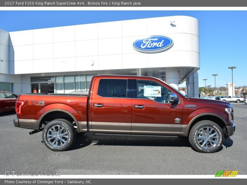 Bronze Fire / King Ranch Java 2017 Ford F150 King Ranch SuperCrew 4x4
