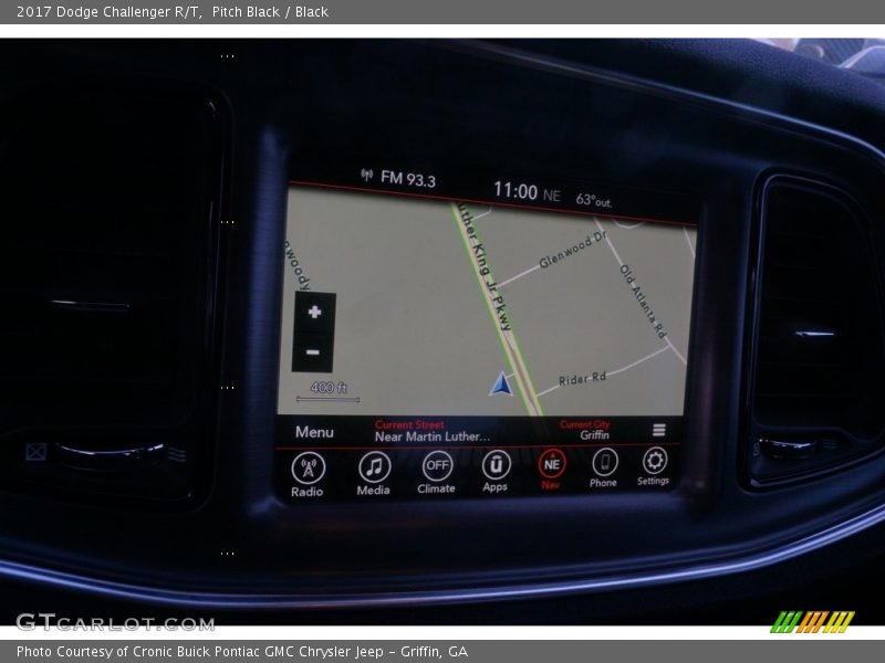 Pitch Black / Black 2017 Dodge Challenger R/T
