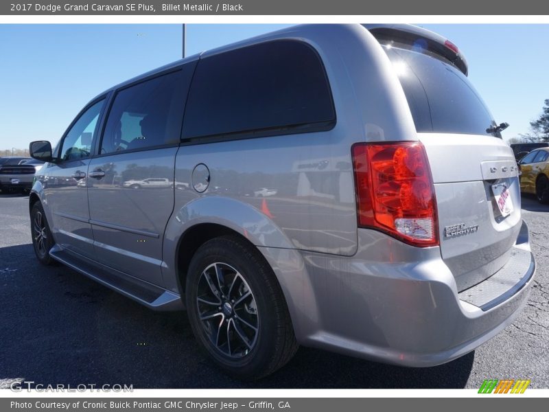 Billet Metallic / Black 2017 Dodge Grand Caravan SE Plus