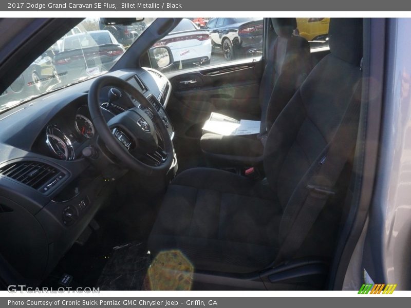 Billet Metallic / Black 2017 Dodge Grand Caravan SE Plus