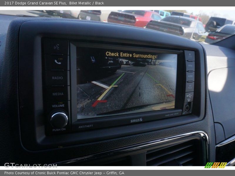 Billet Metallic / Black 2017 Dodge Grand Caravan SE Plus
