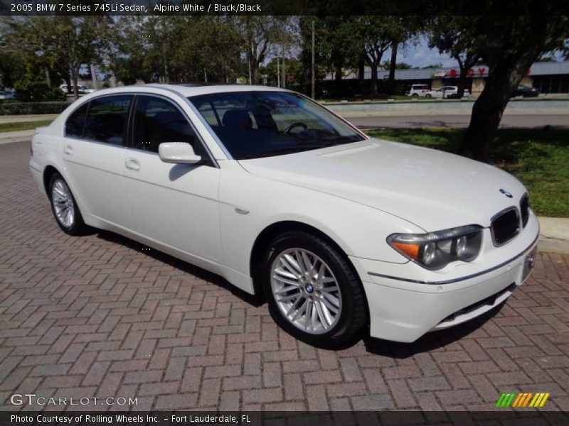 Front 3/4 View of 2005 7 Series 745Li Sedan