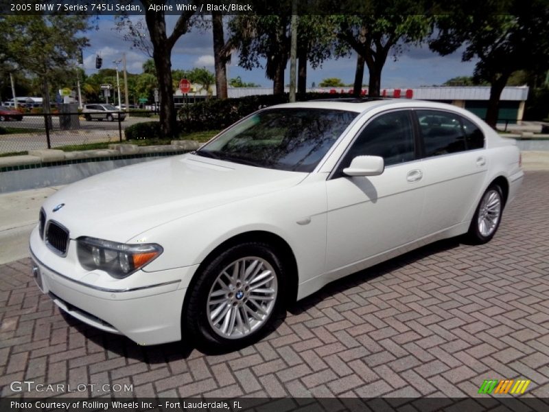 Front 3/4 View of 2005 7 Series 745Li Sedan