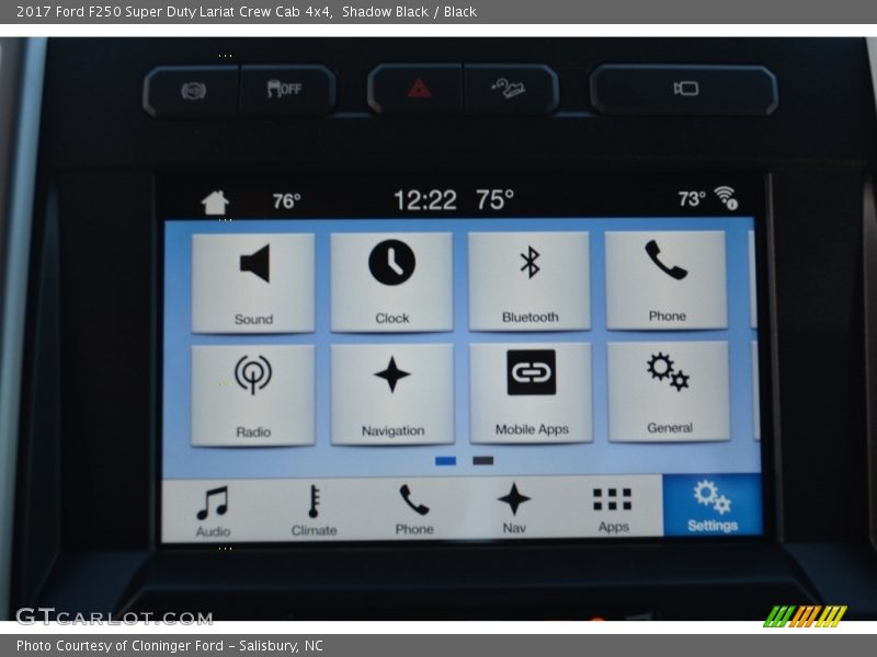 Shadow Black / Black 2017 Ford F250 Super Duty Lariat Crew Cab 4x4