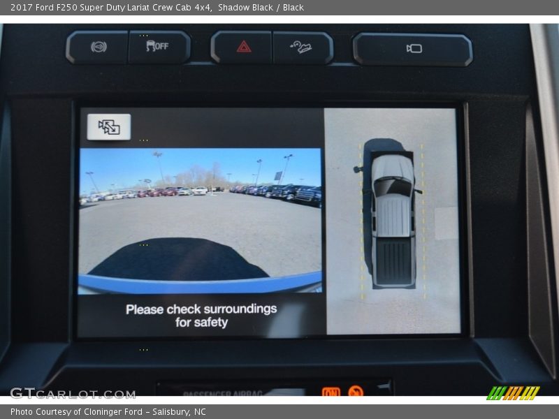 Shadow Black / Black 2017 Ford F250 Super Duty Lariat Crew Cab 4x4
