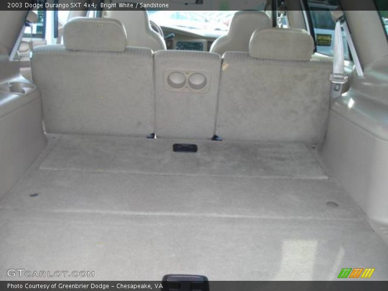 Bright White / Sandstone 2003 Dodge Durango SXT 4x4