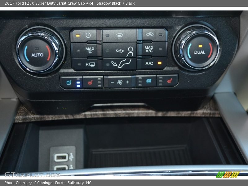 Shadow Black / Black 2017 Ford F250 Super Duty Lariat Crew Cab 4x4