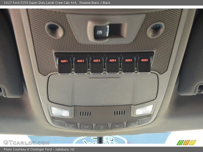 Shadow Black / Black 2017 Ford F250 Super Duty Lariat Crew Cab 4x4