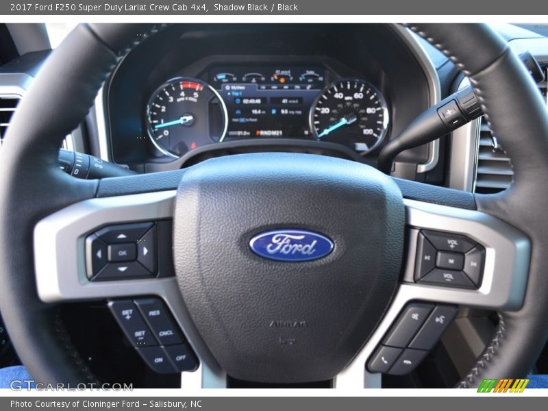 Shadow Black / Black 2017 Ford F250 Super Duty Lariat Crew Cab 4x4