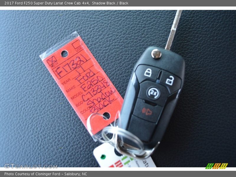 Shadow Black / Black 2017 Ford F250 Super Duty Lariat Crew Cab 4x4