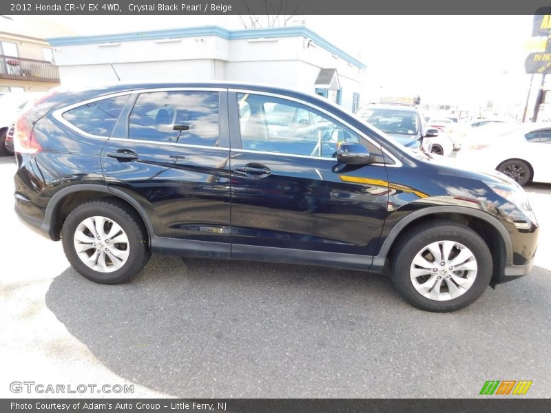 Crystal Black Pearl / Beige 2012 Honda CR-V EX 4WD