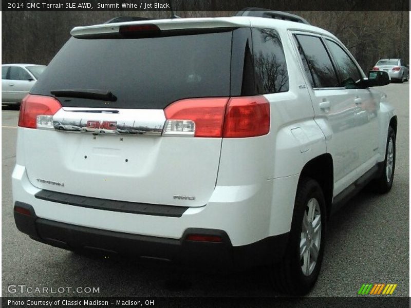 Summit White / Jet Black 2014 GMC Terrain SLE AWD
