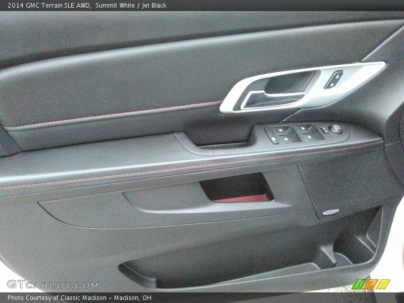 Summit White / Jet Black 2014 GMC Terrain SLE AWD