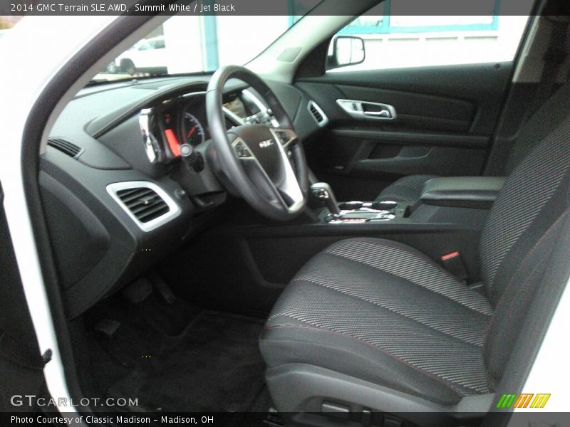 Summit White / Jet Black 2014 GMC Terrain SLE AWD