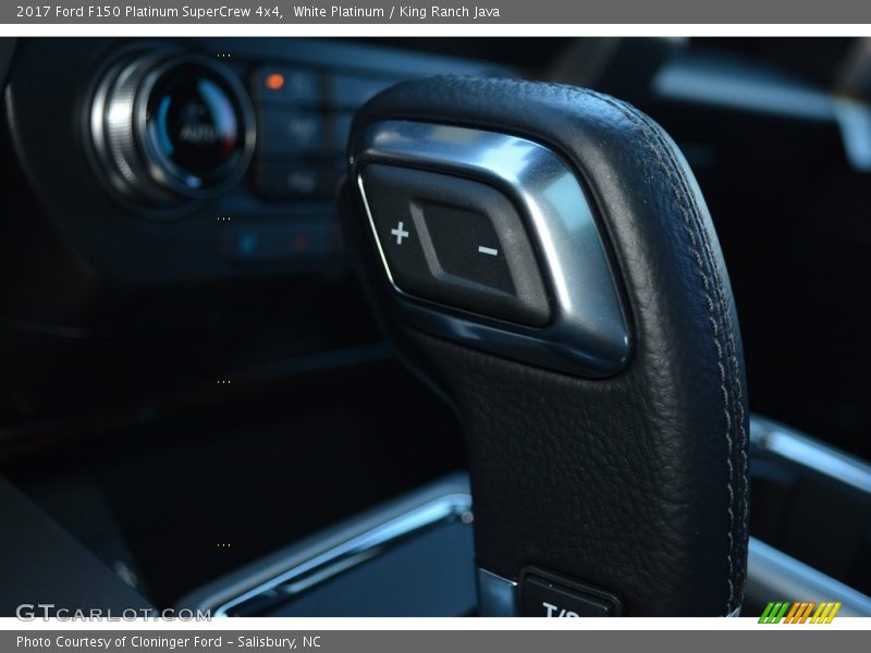 White Platinum / King Ranch Java 2017 Ford F150 Platinum SuperCrew 4x4