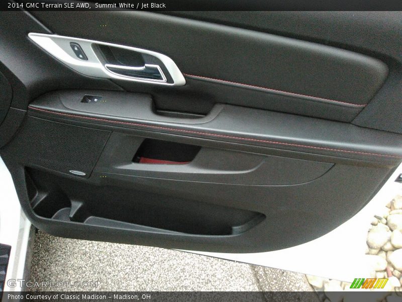Summit White / Jet Black 2014 GMC Terrain SLE AWD