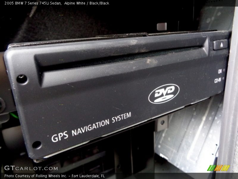 Alpine White / Black/Black 2005 BMW 7 Series 745Li Sedan