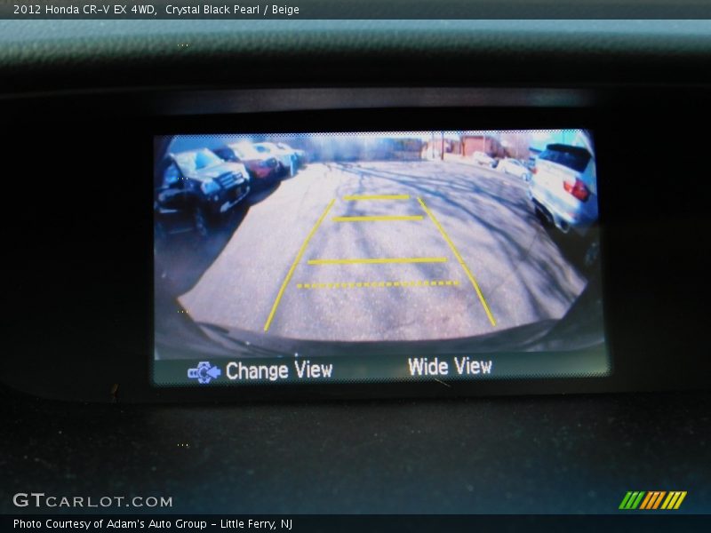Crystal Black Pearl / Beige 2012 Honda CR-V EX 4WD