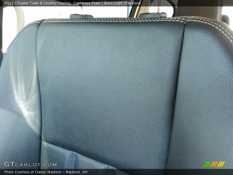 Cashmere Pearl / Black/Light Graystone 2013 Chrysler Town & Country Touring