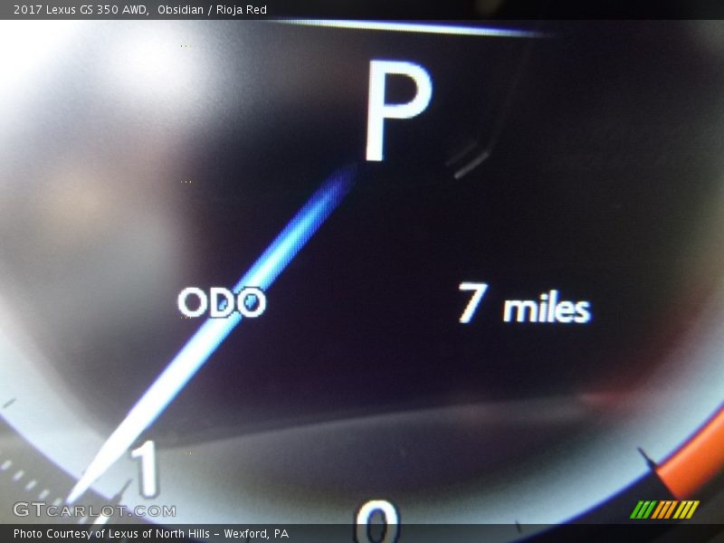 Obsidian / Rioja Red 2017 Lexus GS 350 AWD