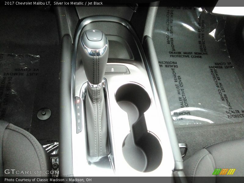 Silver Ice Metallic / Jet Black 2017 Chevrolet Malibu LT