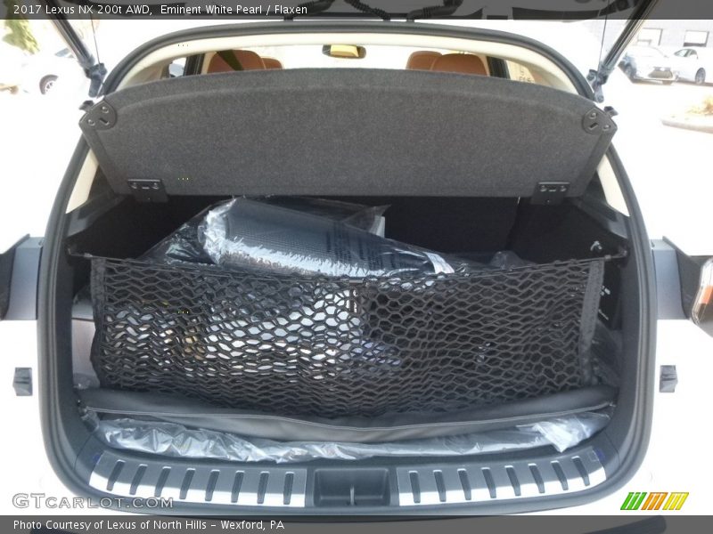 Eminent White Pearl / Flaxen 2017 Lexus NX 200t AWD