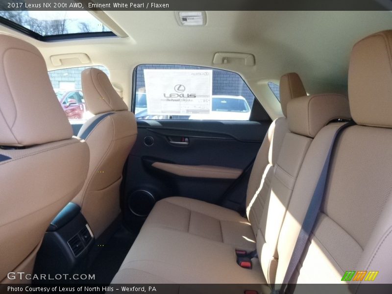 Eminent White Pearl / Flaxen 2017 Lexus NX 200t AWD