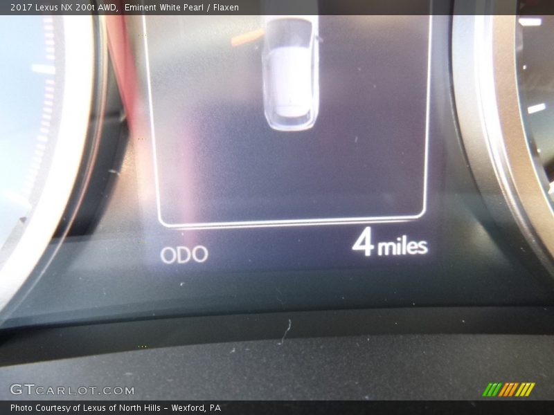Eminent White Pearl / Flaxen 2017 Lexus NX 200t AWD