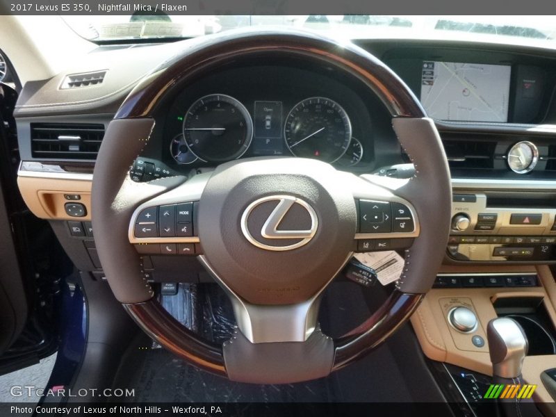 Nightfall Mica / Flaxen 2017 Lexus ES 350