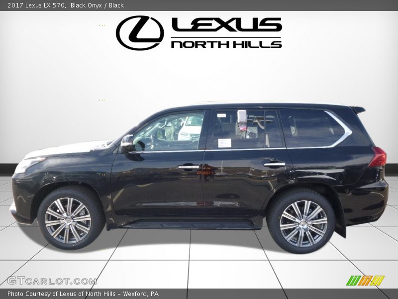 Black Onyx / Black 2017 Lexus LX 570