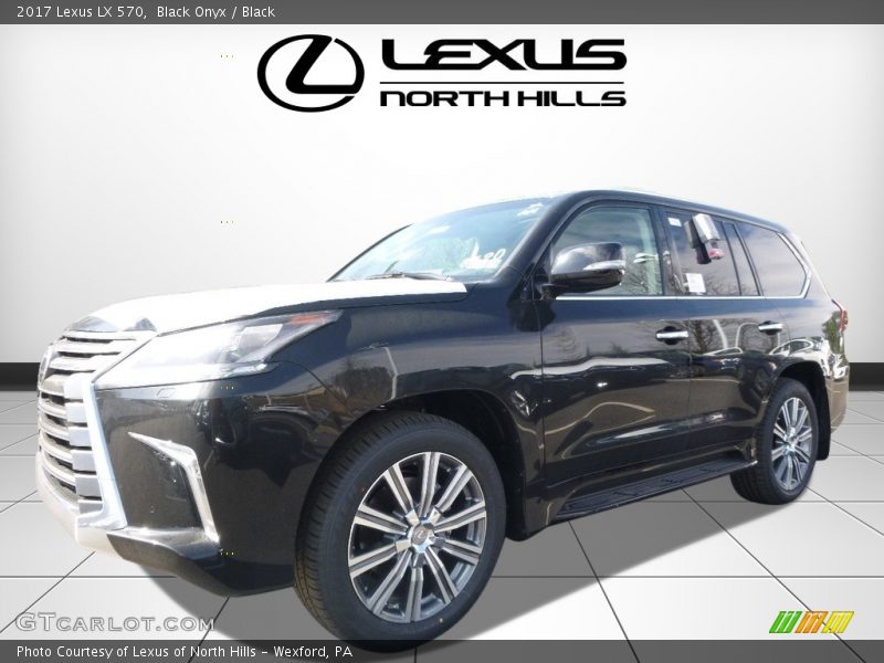 Black Onyx / Black 2017 Lexus LX 570