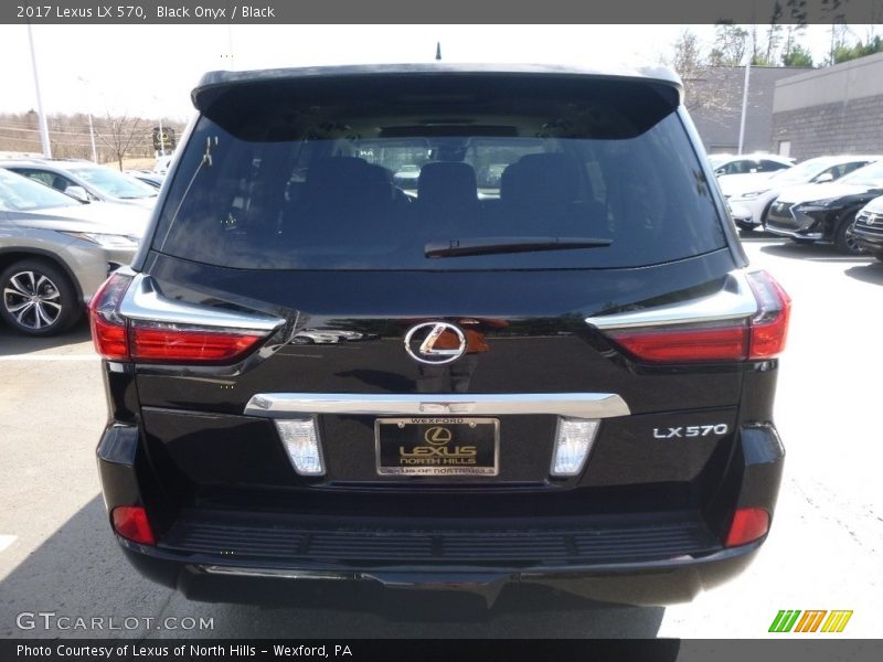 Black Onyx / Black 2017 Lexus LX 570