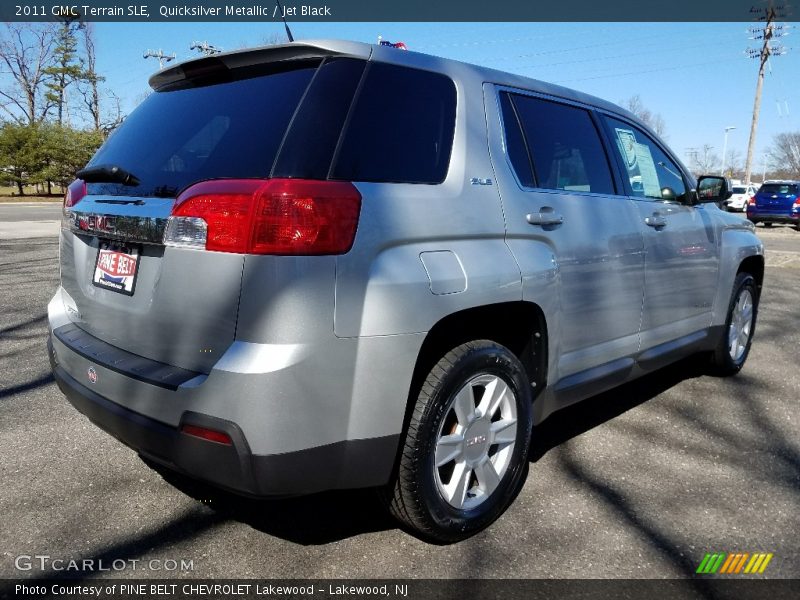 Quicksilver Metallic / Jet Black 2011 GMC Terrain SLE