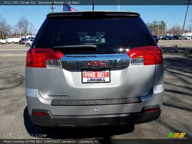 Quicksilver Metallic / Jet Black 2011 GMC Terrain SLE