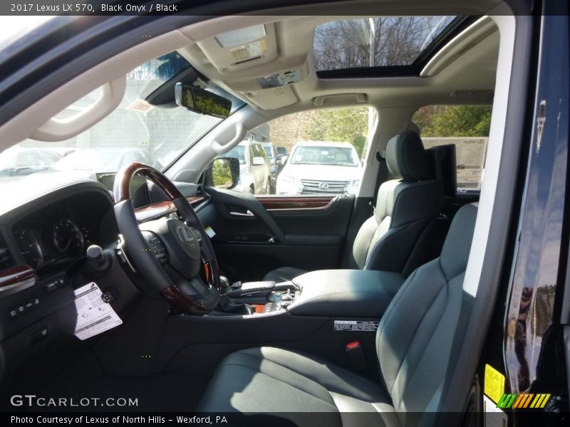 Black Onyx / Black 2017 Lexus LX 570