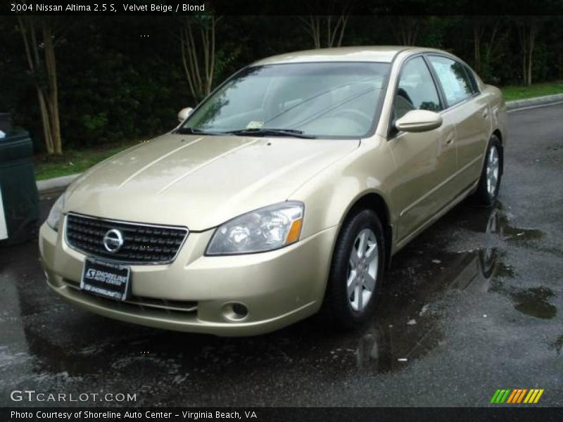 Velvet Beige / Blond 2004 Nissan Altima 2.5 S