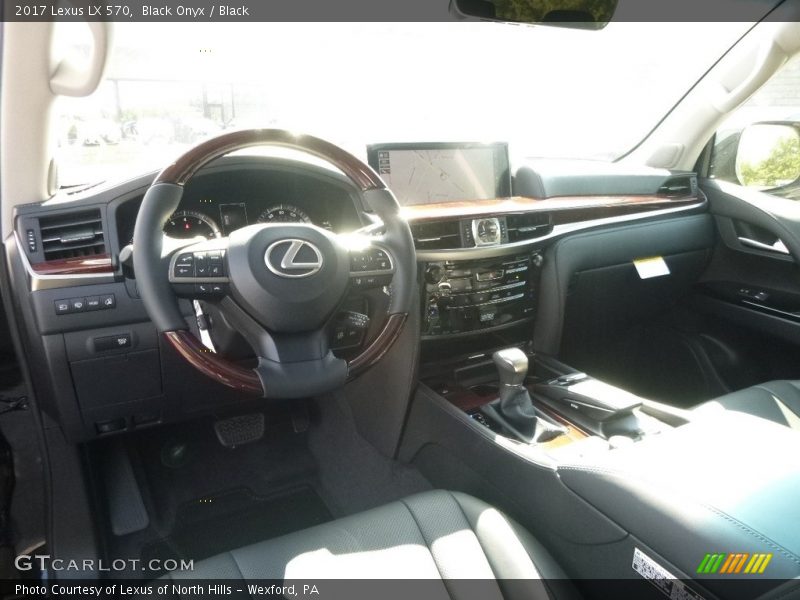 Black Onyx / Black 2017 Lexus LX 570