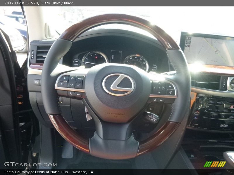 Black Onyx / Black 2017 Lexus LX 570