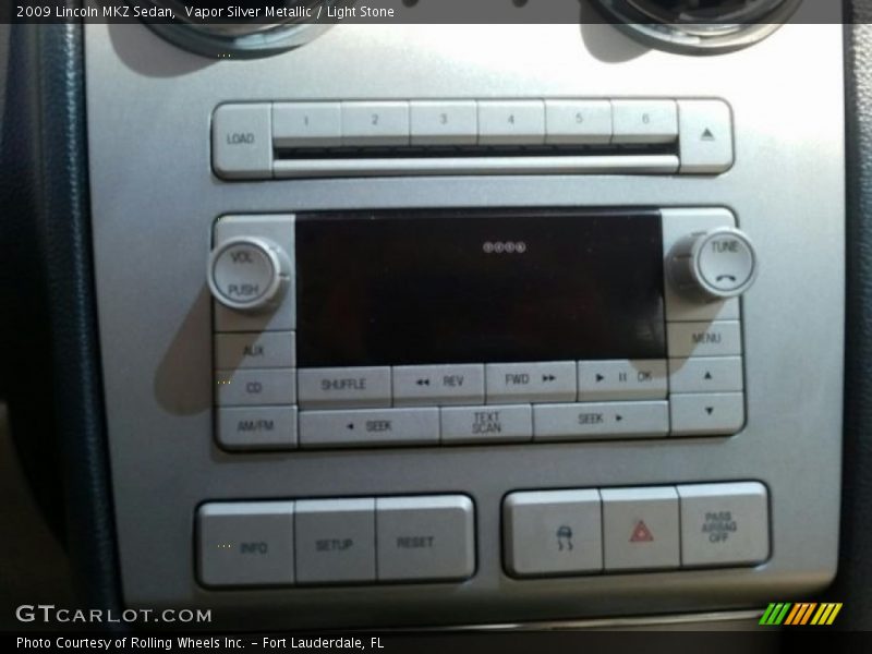 Vapor Silver Metallic / Light Stone 2009 Lincoln MKZ Sedan