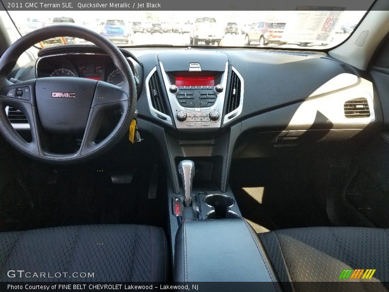 Quicksilver Metallic / Jet Black 2011 GMC Terrain SLE