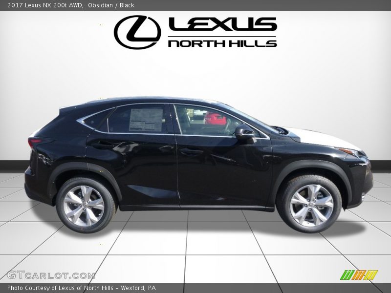 Obsidian / Black 2017 Lexus NX 200t AWD